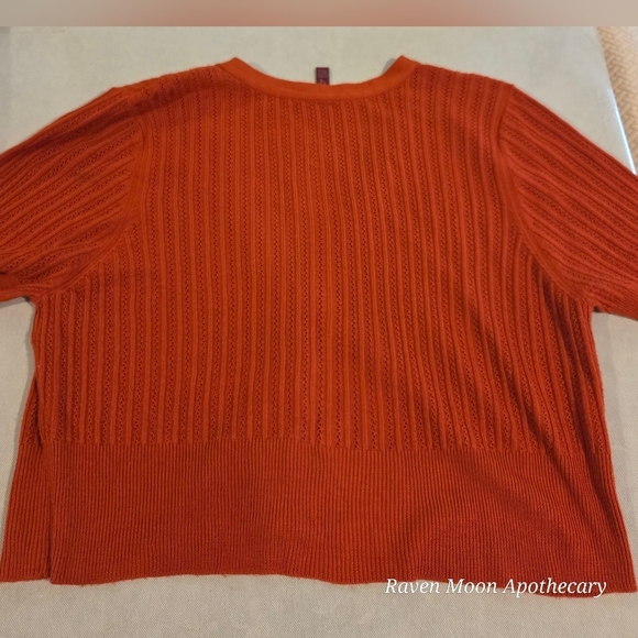 Women's Red Sweater - Picture 2 of 7
